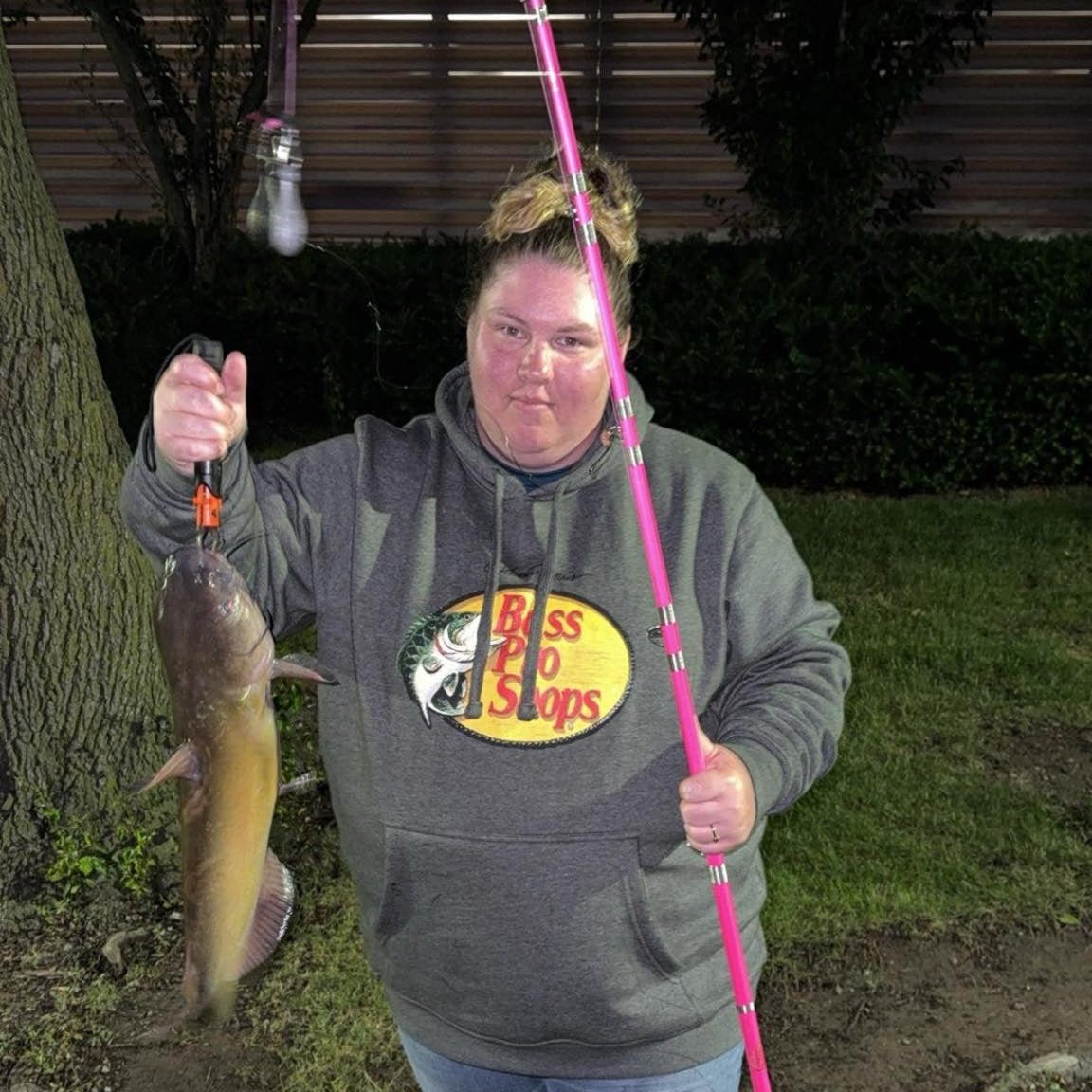 Tournament Series Pink Spinning Rod - Catfish Pro