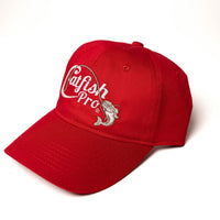 Tournament Series Red Dad Hat - Catfish Pro
