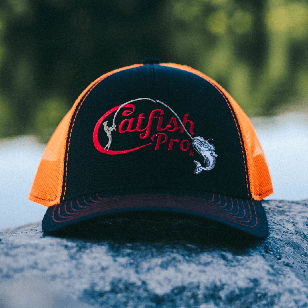 Tournament Series Red Snapback Hat - Catfish Pro